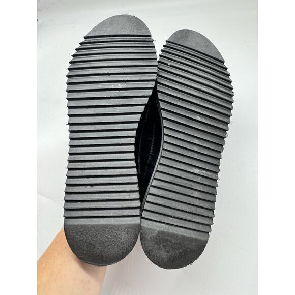 Ron White Naverina Tartan Slip-On Sneaker In Onyx Black Gray Womens US 7.5 Eu 38 - Picture 11 of 11